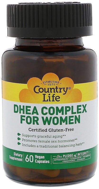 

Country Life Dhea Complex For Women 60 Caps (CLF-01674)