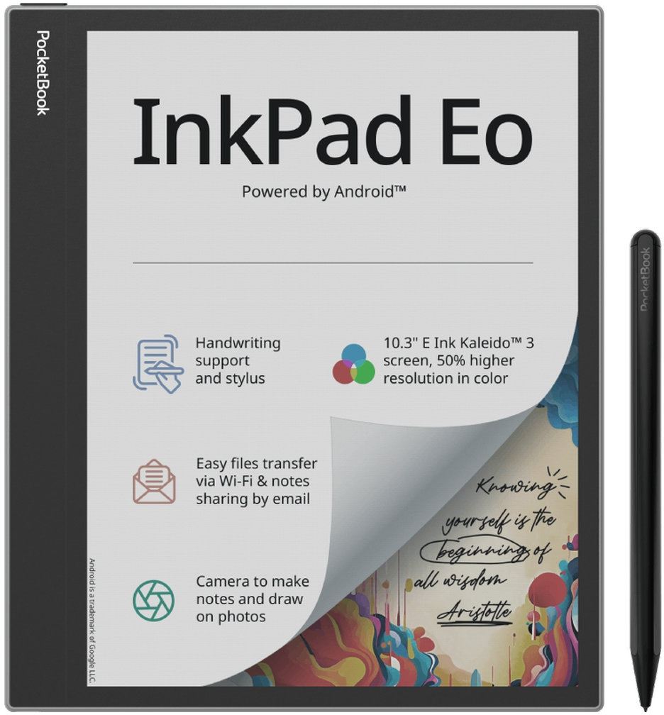 Акція на PocketBook 1042 InkPad Eo Mist Grey (PB1042-M-CIS) від Y.UA