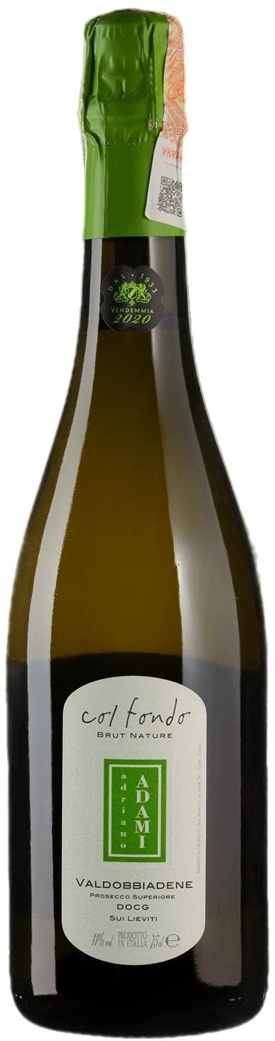 Акція на Игристое Adriano Adami Col Fondo Brut Nature белое 0.75л (BWQ4776) від Stylus