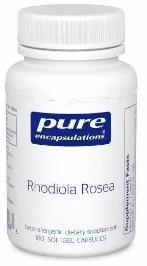 Акція на Pure Encapsulations Rhodiola Rosea 100 mg Родиола розовая 180 капсул від Stylus