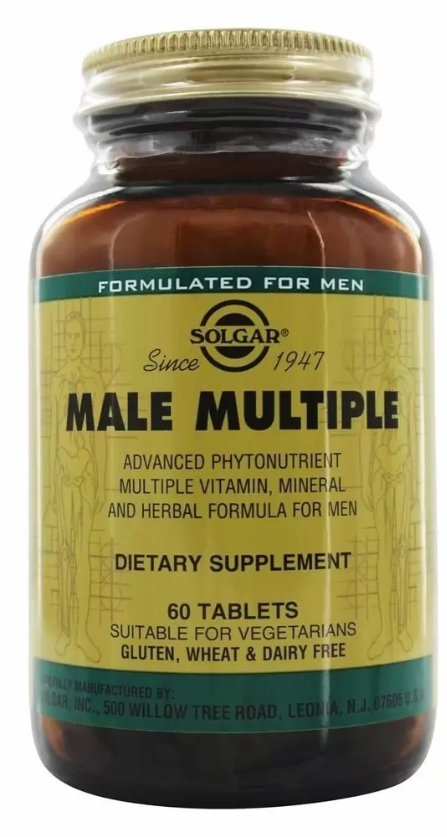 

Solgar Male Multiple 60 Tablets