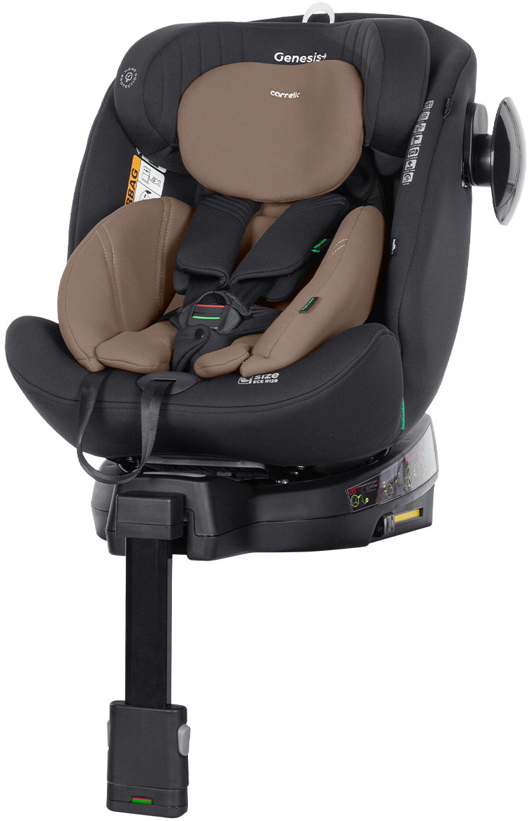 

Автокрісло Carrello Genesis+ CRL-12807 Sand Beige i-Size 40-150 см Isofix з поворотом