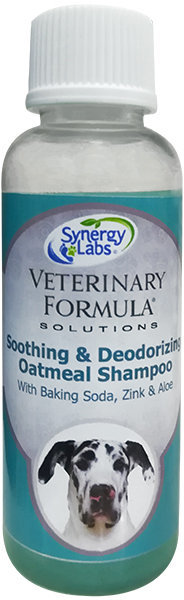 

Шампунь Veterinary Formula Soothing & Deodorizing Oatmeal Shampoo успокаивающий и дезодорирующий для собак и котов 45 мл (49715)