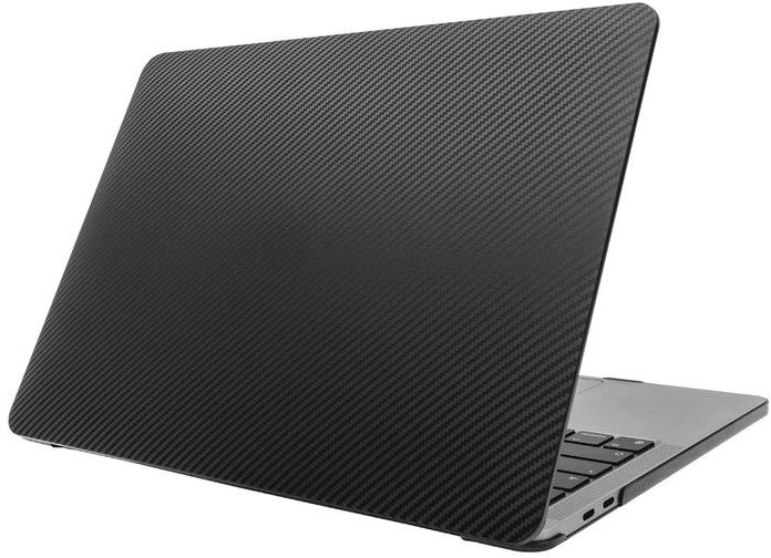 Акція на SwitchEasy Protective Case Carbon Black (SMB136059BB22) for MacBook Air 13.6" M3 | M2 (2024 | 2022) від Stylus