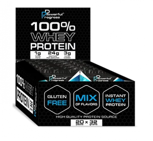 

Powerful Progress 100% Whey Protein Mega Box 20 x 32 g Mix