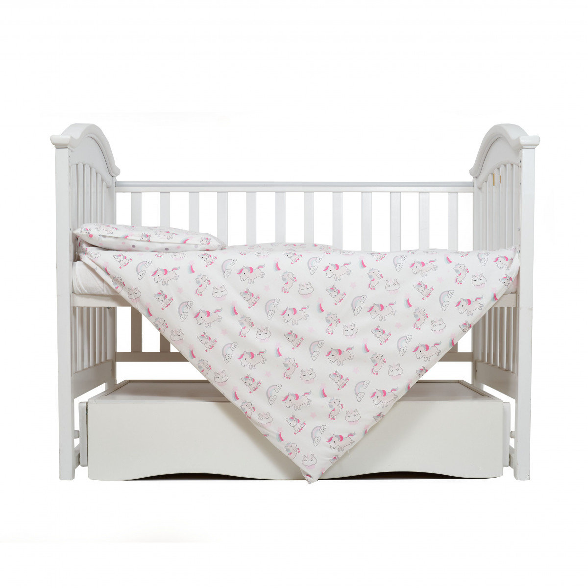 

Комплект постельного белья Twins Comfort line Единорог розовый (3054-C-066)