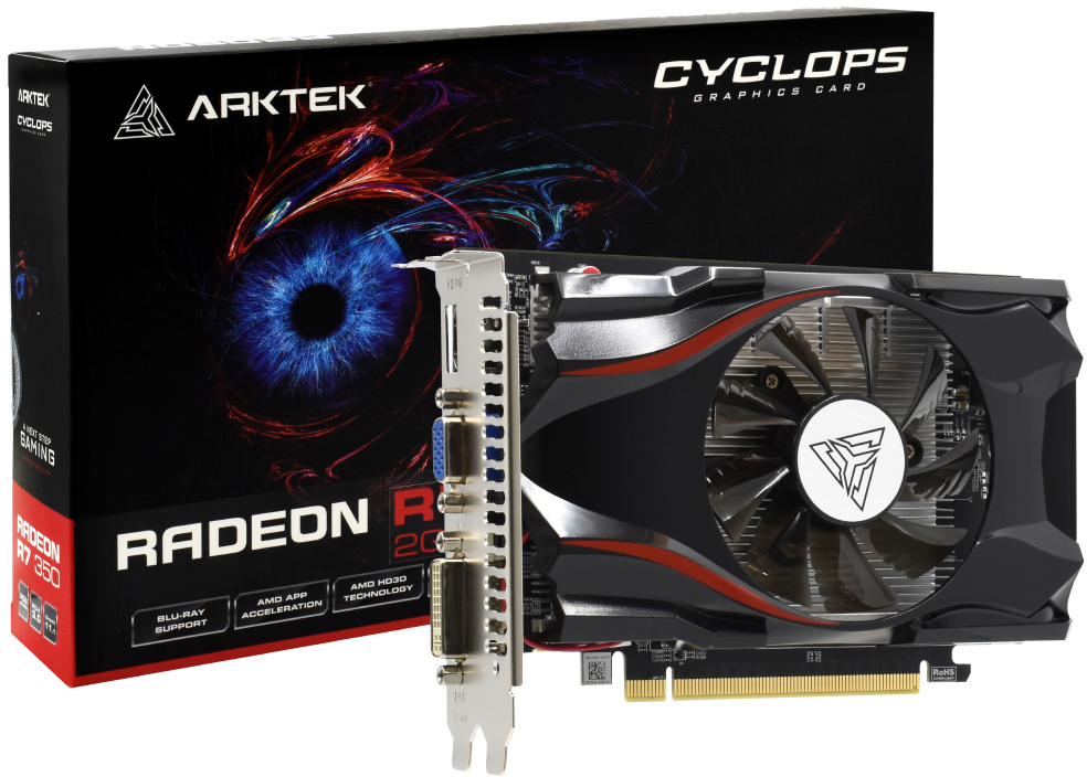 

Arktek Amd Radeon R7 350 2GB (AKR350D5S2GH1)