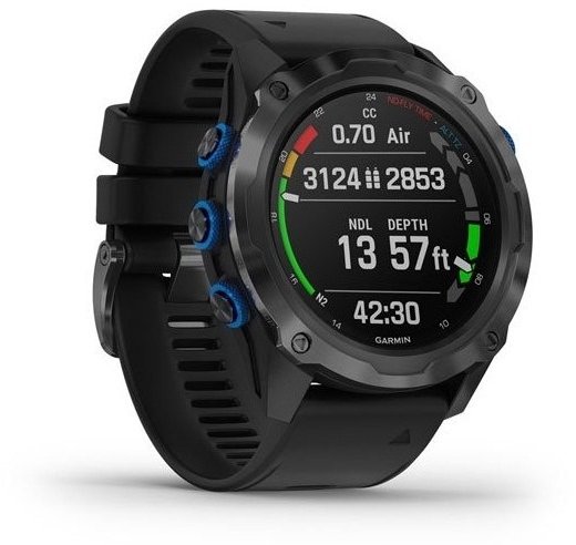 

Garmin Descent Mk2i Bundle Titanium Carbon Grey w. Silicon Band w. Descent T1 (010-02132-13)