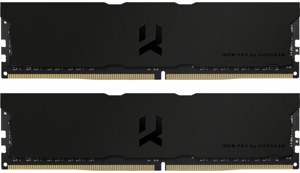 

Goodram 16 Gb (2x8GB) DDR4 3600 MHz Iridium Pro Deep Black (IRP-K3600D4V64L18S/16GDC)