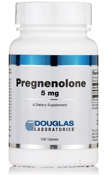 

Douglas Laboratories Pregnenolone Прегненолон 5 мг 100 таблеток