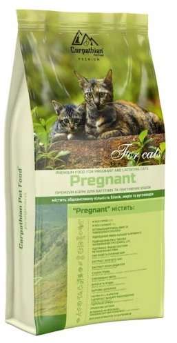 Акция на Сухой корм для кошек Carpathian Pet Food Pregnant 12 кг (4820111140794) от Stylus