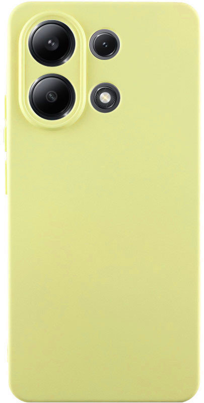 

Lakshmi Case Silicone Cover Full Camera Mellow Yellow for Xiaomi Redmi Note 13 4G