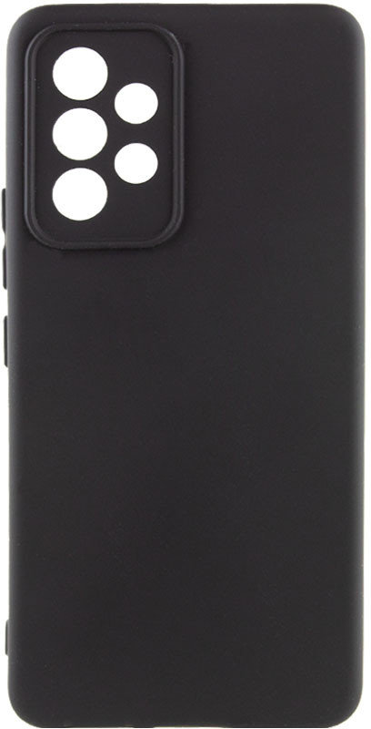 

Lakshmi Case Silicone Cover Full Camera Black for Samsung A135 Galaxy A13 4G