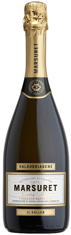 

Игристое вино Marsuret Valdobbiadene Prosecco Superiore "Il Soller" Extra Dry белое 0.75 л (WHS8052439180176)