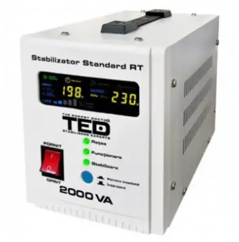 

Стабілізатор напруги Ted Electric 2000VA-AVR Rt Series (TED000125)