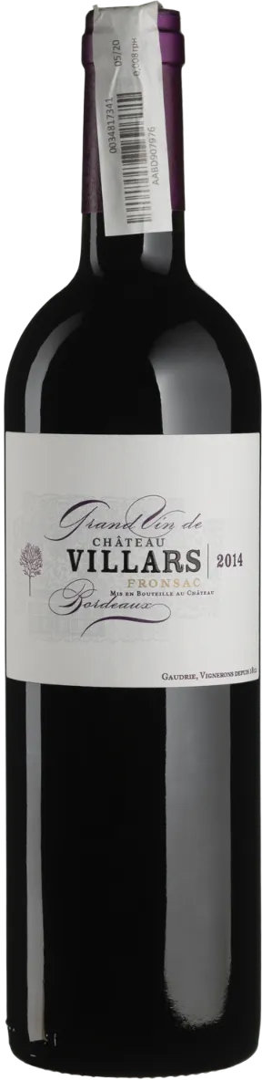 Акція на Вино Chateau Villars красное сухое 0.75л (BWR6510) від Stylus