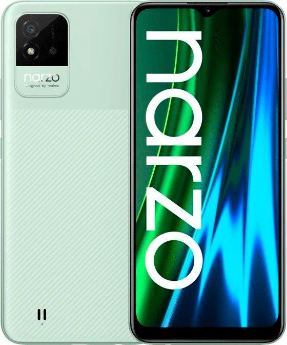 Акція на Realme Narzo 50i 4/64GB Mint Green від Y.UA