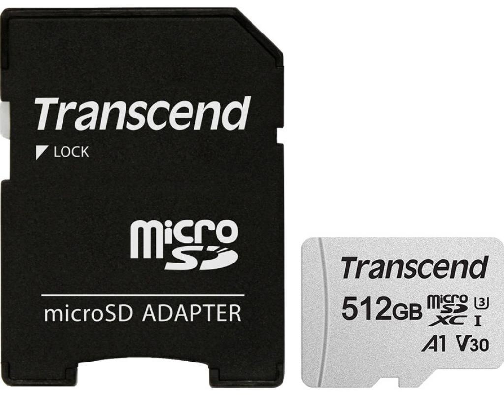 

Transcend 512GB microSDXC Class 10 U3 (TS512GUSD300S-A)