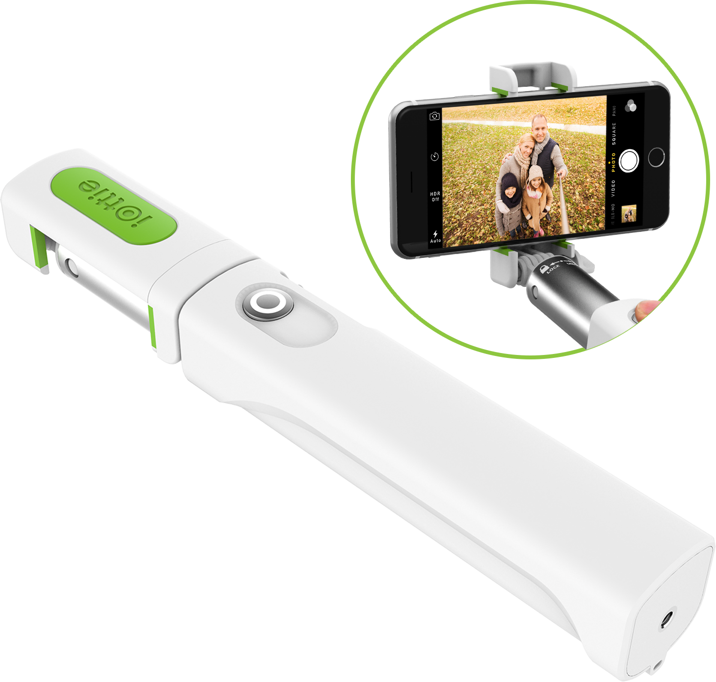 

iOttie MiGo Selfie Stick White (HLMPIO110WH)