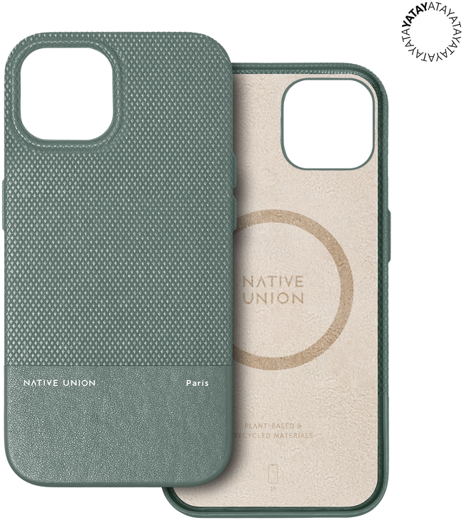 

Native Union (RE) Classic Case Slate Green (RECLA-GRN-NP23P) для iPhone 15 Pro