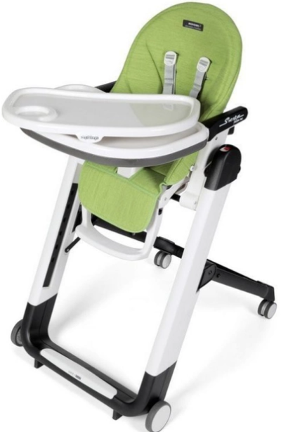 Акція на Стульчик для кормления Peg-Perego Siesta Follow Me Wonder Green зеленый (IH03000000WD24) від Stylus