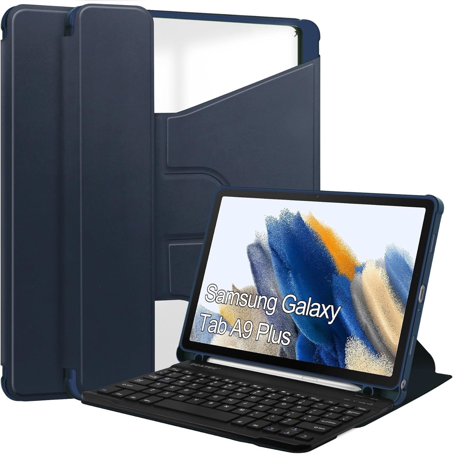 

BeCover Case Rotatable Smart Keyboard Deep Blue для Samsung Galaxy Tab A9 Plus SM-X210/SM-X215/SM-X216 (710330)