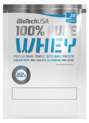 

BioTechUSA 100% Pure Whey 28 g /sample/ Bourbon Vanilla