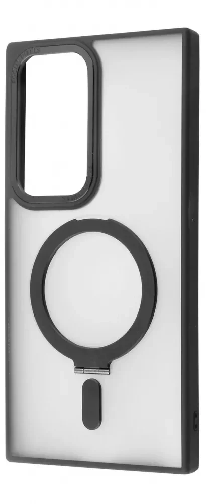 

Wave Attraction Case з MagSafe Black для Samsung S928 Galaxy S24 Ultra