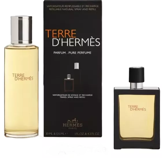 Акція на Парфюмированный набор Hermes Terre D'Hermes Парфюмированная вода 125 ml + Парфюмированная вода 30 ml від Stylus