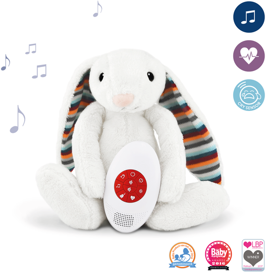 Акція на Мягкая игрушка для новорожденного Zazu Bibi Кролик 19 см (ZA-BIBI-01) від Stylus