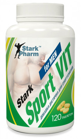 

Stark Pharm Sport Vit for Men 120 tabs