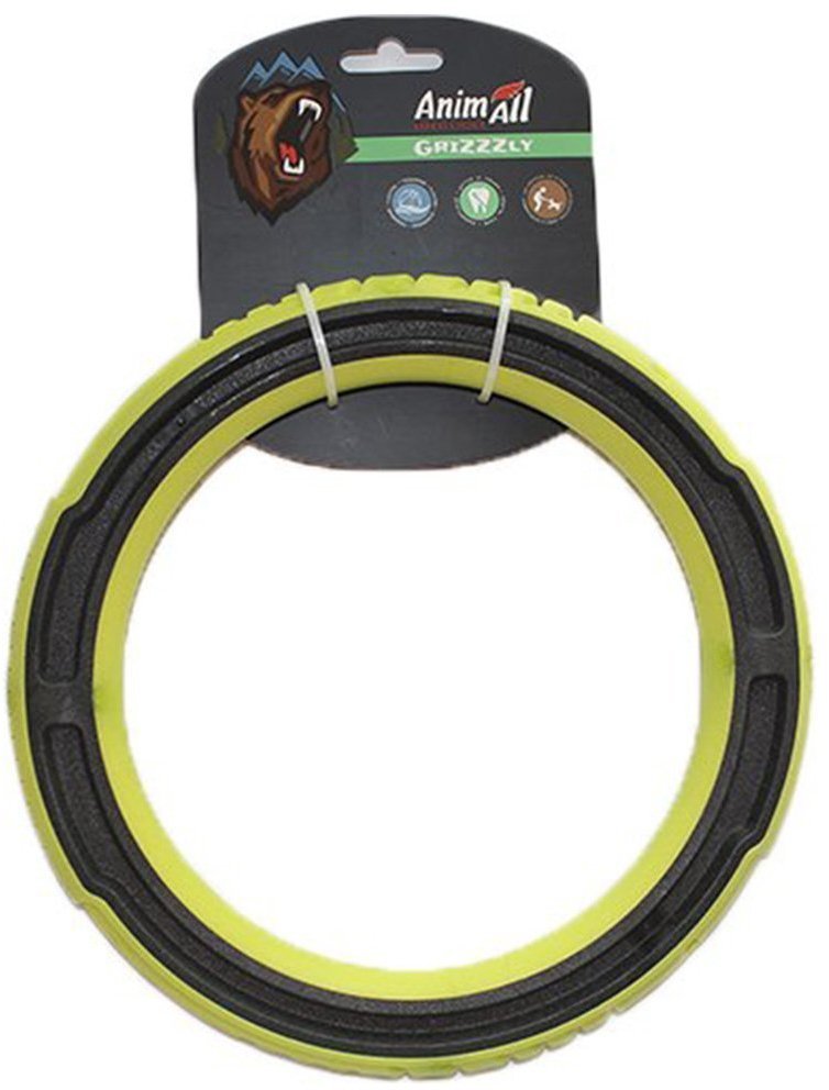 Акція на Игрушка AnimAll GrizZzly 9697 супер-кольцо для собак 24.1х24.1х3.25 см PS7030 зеленое (141379) від Stylus