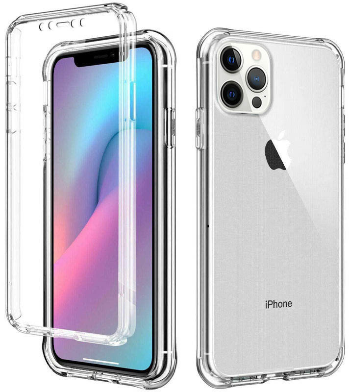 

Tpu Case Tpu Pc Full Body 360 Clear for iPhone 12 Pro Max