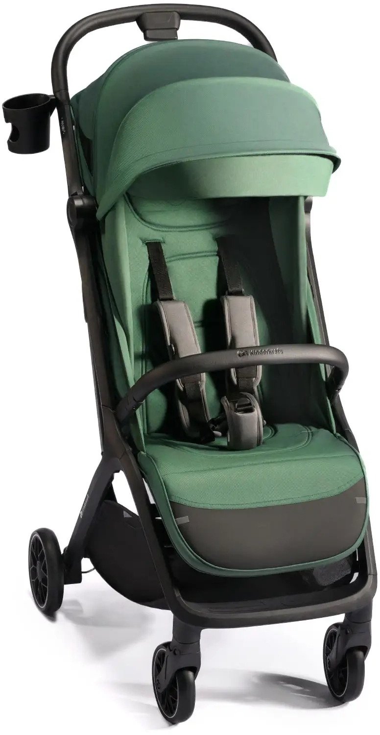 Акція на Прогулочная коляска Kinderkraft Nubi 2 Mystic Green (00-00305180) від Stylus