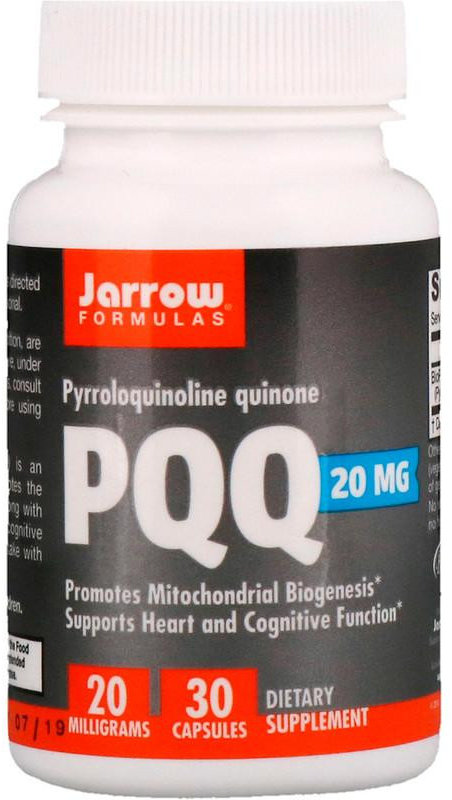 Акція на Jarrow Formulas Pqq (Pyrroloquinoline Quinone) 20 mg 30 Caps Пирролохинолинхинон від Stylus