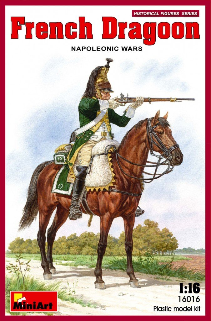 

Збірна модель MiniArt MA16016 French drgoon. Napoleonic Wars