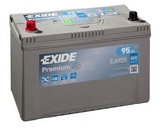 Акція на Exide Premium 6СТ-95 АЗІЯ (EA955) від Y.UA