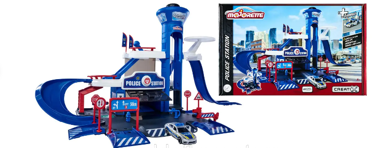 

Игровой набор Majorette Creatix Полиция 3 этажа (2050036)