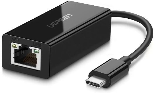 

Ugreen Adapter US236 USB-C to RJ45 Ethernet Space Gray (50307)