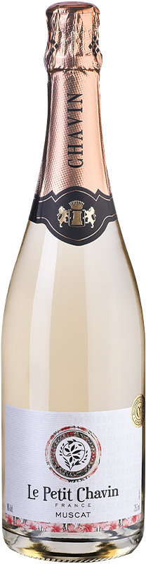 

Игристое вино Le Petit Chavin Muscat Sparkling белое б/а 0.75 л (WHS3663852008326)