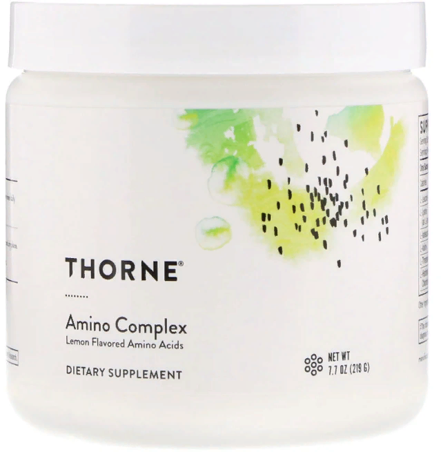 

Thorne Research, Amino Complex, Lemon, 7.7 oz (219 g) (THR-00366)