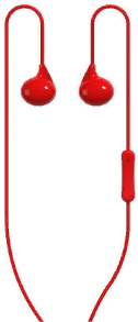 

Wk Wi200 Wired Earphone Red