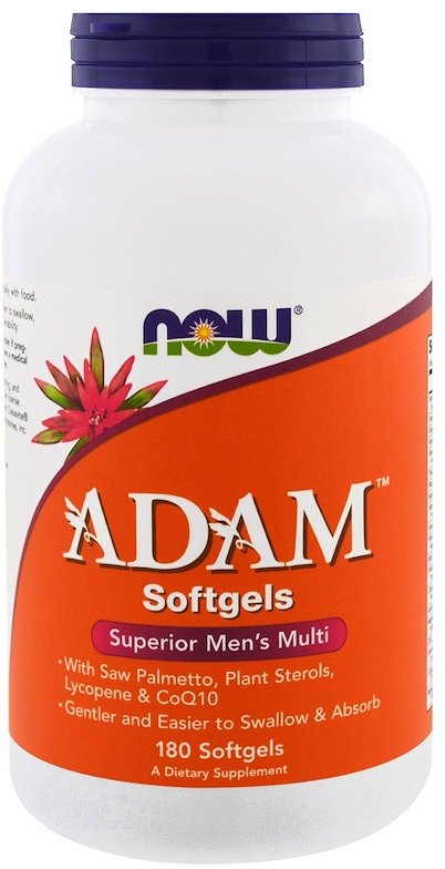 

Мультивитамины для мужчин Now Foods ADAM, Superior Men's Multi, 180 Softgels (NOW-03881)