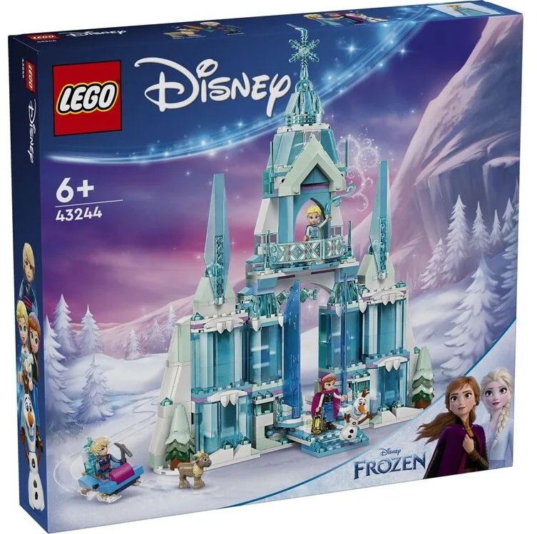 

Конструктор Lego Disney Крижаний палац Ельзи 630 деталей (43244)