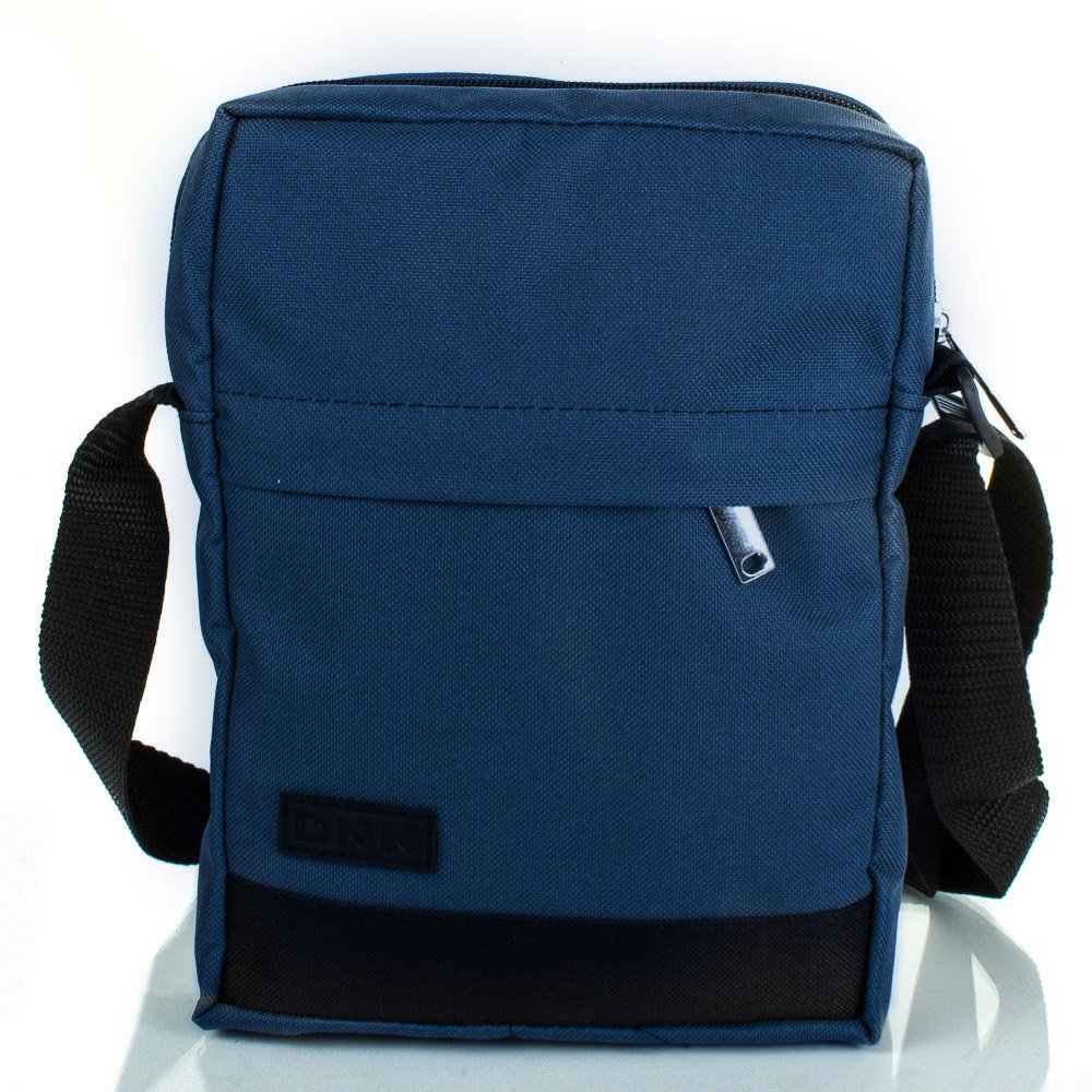 

Мужская сумка планшет Dnk Leather синяя (DNK Bag 724-2)