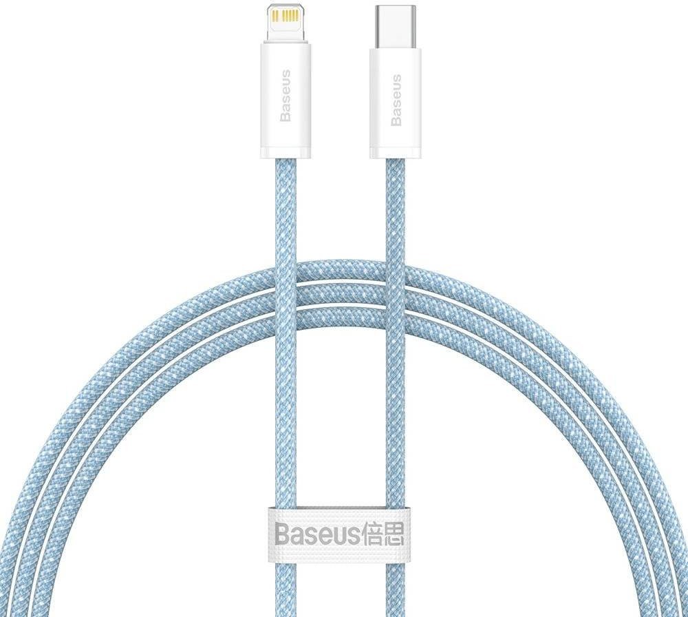 Акція на Baseus Cable USB-C to Lightning Dynamic 20W 1m Blue (CALD000003) від Stylus