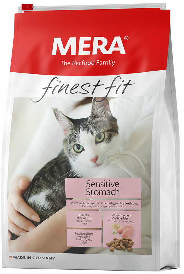 Акція на Сухой корм Mera Finest Fit Sensitive Stomach для кошек с чувствительным пищеварением 1.5 кг (034184-4128) від Stylus