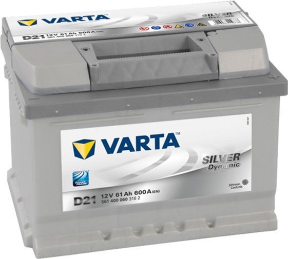 

Автомобильный аккумулятор Varta 6СТ-61 Silver dynamic D21 (561400060)