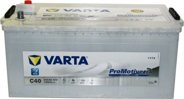 Акция на Автомобільний акумулятор Varta 6СТ-240 Аз Promotive Efb C40 (740500120) от Y.UA