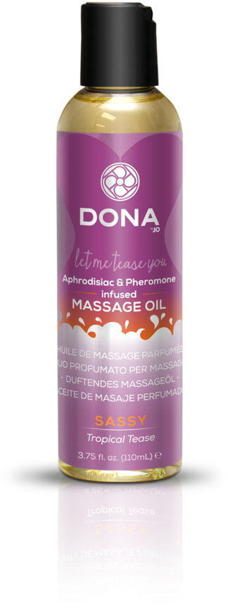 

Массажное масло Dona Massage Oil Sassy - Tropical Tease (110 мл)